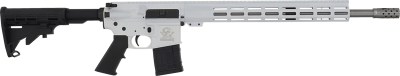 GLFA AR15 450 BUSHMASTER – 18″ S/S BBL WHITE