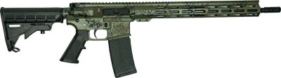 GLFA AR15 RIFLE 223 WYLDE – BUNDLE W/ 5 KNIVES LICHEN GRN
