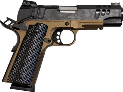 GLFA 1911 PISTOL 45ACP 4.25″ – FS BLACK SLIDE BRONZE FRAME