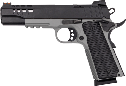 GLFA 1911 PISTOL 45ACP 5″ FS – BLACK SLIDE BULL SHARK FRAME