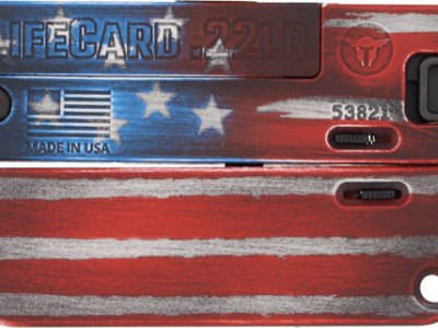 TRAILBLAZER LIFECARD 22LR – SINGLE SHOT AMERICAN FLAG