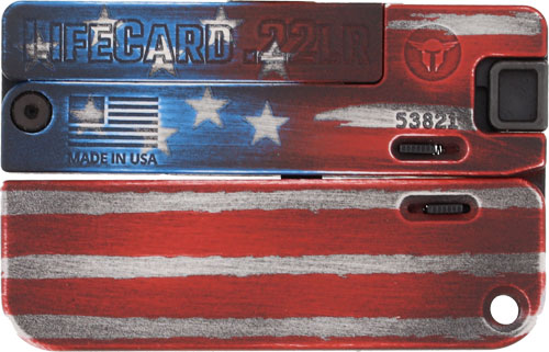 TRAILBLAZER LIFECARD 22LR – SINGLE SHOT AMERICAN FLAG