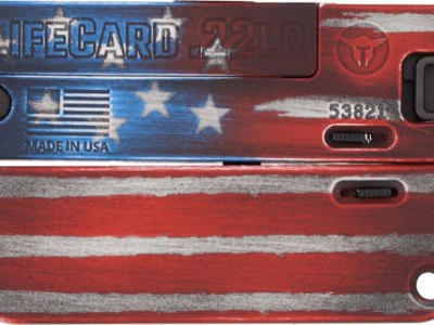 TRAILBLAZER LIFECARD 22WMR – SINGLE SHOT AMERICAN FLAG