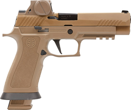 SIG M17 X SERIES RX 9MM 4.7″ – (3)21RD ROMEOM17 COYOTE X-GRIP