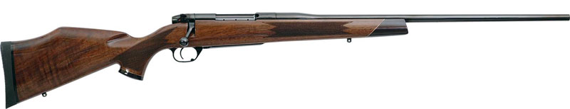 WEATHERBY MARK V DELUXE 25CM – 22″ BLUED/WALNUT