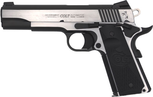 COLT COMBAT ELITE GOVERNMENT – 9MM 5″ 8RD TWO TONE
