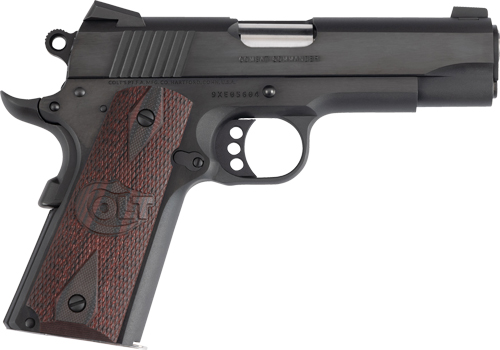 COLT COMBAT COMMANDER 38 SUPER – 4.25″ 9″ BLUED G10 GRIPS