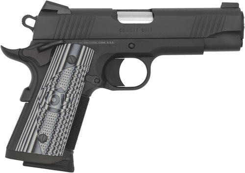 COLT COMBAT UNIT 45ACP 4.25″ – 8RD ANODIZE BLACK GRAY GRIPS
