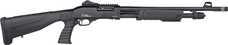 IVER JOHNSON PUMP 20GA 3″ 18″ – PISTOL GRIP STOCK