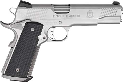 SPRINGFIELD 1911 TRP 45ACP 5″ – 7RD SS/G10 RANGE BAG CA COMP