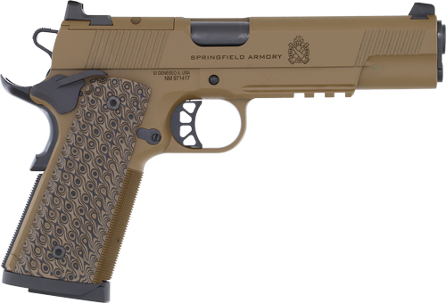 SPRINGFIELD 1911 TRP 45ACP AOS – 5″ 8RD COYOTE BROWN