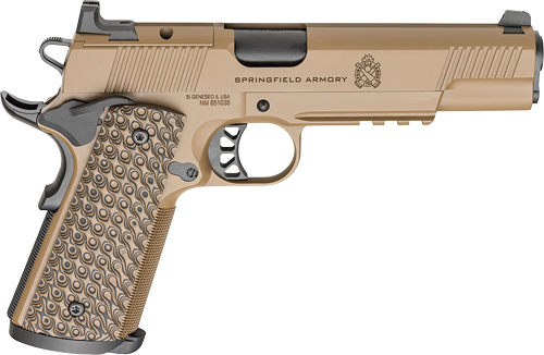 SPRINGFIELD 1911 TRP 9MM AOS – 5″ 9RD COYOTE BROWN