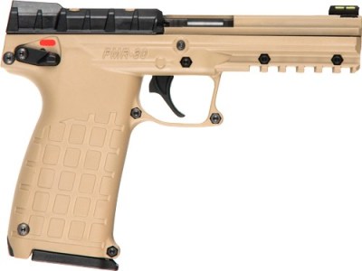 KEL-TEC PMR-30 22WMR TAN/BLK – 30-SHOT FIBER OPTIC SIGHTS