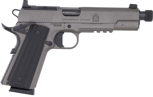 SPRINGFIELD 1911 OPERATOR AOS – 45 ACP 5″ 8RD GRAY THREADED