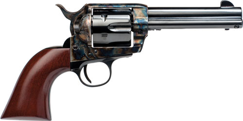 CIMARRON FRONTIER 38SPL/357MAG – PW FS 4.75″ CC/BLUED WALNUT