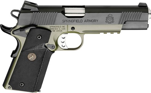 SPRINGFIELD 1911 MC OPERATOR – 45ACP 5″ 7RD ODG/BLACK CA COMP