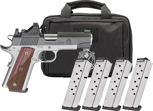 SPRINGFIELD 1911 RONIN 45 ACP – 4.25″ 8RD 4 MAGS GEAR PAC