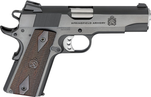 SPRINGFIELD 1911 GARRISON 4.25 – 45ACP 7RD BLUED/LAMINATE GRIPS