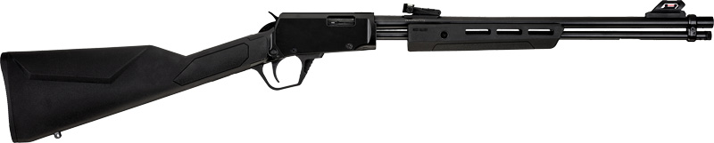 ROSSI GALLERY  22LR PUMP – 18″ 15-SHOT BLACK SYNTHETIC