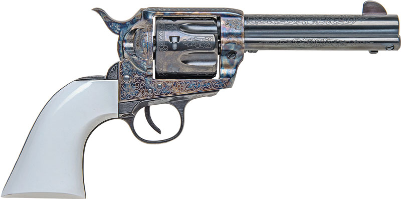 TRADITIONS 1873 SA REVOLVER – 45LC BILL TILGHMAN CC/WALNUT
