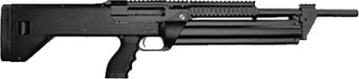 SRM 1216 12GA. 3″ 18.5″ BARREL – 16-SHOT BLACK SYNTHETIC STOCK