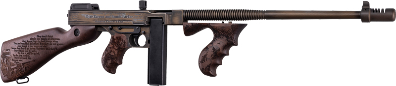 THOMPSON 1927A1 45ACP CARBINE – 18″ BONNIE & CLYDE EDITION