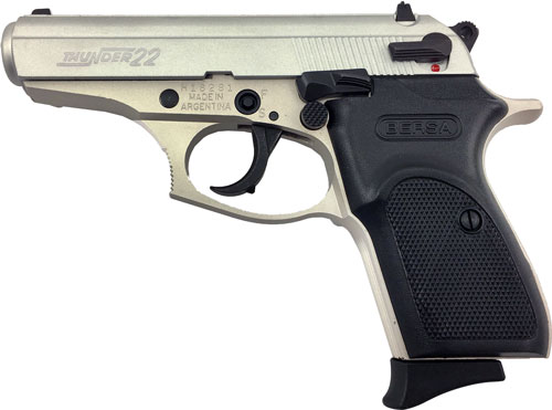BERSA THUNDER 22LR FS – 10+1 SHOT SATIN NICKEL SYN