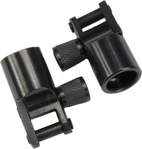 GROVTEC PUSH BUTTON BASE TO – SWIVEL STUD ADAPTOR BLACK