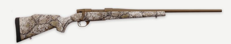 WEATHERBY VANGUARD BADLANDS – 350 LEG 20″ THREAD BRONZE/CAMO