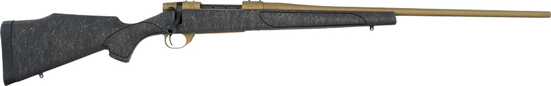 WEATHERBY VANGUARD WEATHRGUARD – 300WM 24″ THREAD BRONZE/BLACK