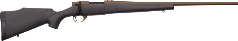 WEATHERBY VANGUARD WEATHRGUARD – 7MM RM 24″ TB BRONZE/BLACK