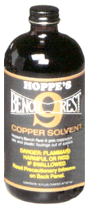 HOPPES BR#9 BENCHREST SOLVENT – 16OZ. BOTTLE