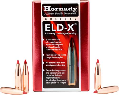 HORNADY BULLETS 6MM .243 – 90GR. ELD-X 100CT 25BX/CS