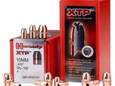 HORNADY BULLETS 10MM .400 CAL – 180GR XTP 100CT 15BX/CS
