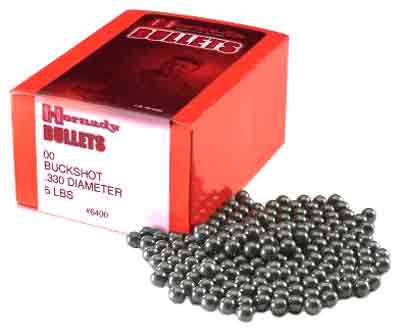 HORNADY LEAD 00 BUCKSHOT – 5LB. BOX 6BX/CS