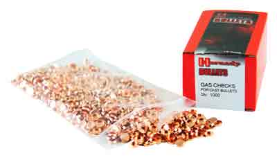 HORNADY GAS CHECKS .35/.38/9MM – 1000CT 15BX/CS