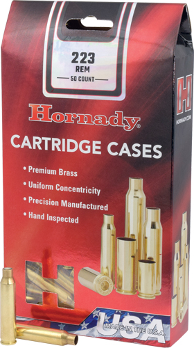 HORNADY UNPRIMED CASES 223 – REMINGTON 50 PACK 5PK/CS