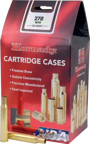 HORNADY UNPRIMED CASES 270 WIN – 50 PACK 5PK/CS