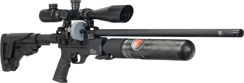 HATSAN FACTOR RC .177 PCP – SIDE LEVER 2-MAGS BLACK