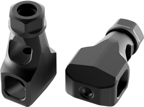 AUDERE HAMMERHEAD MUZZLE BRAKE – .338 CAL 3/4″-24 MATTE BLACK