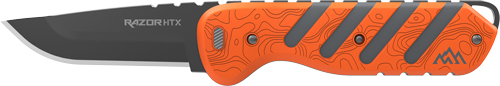 OUTDOOR EDGE RAZOR HTX 3″ – FIXED GRAY/ORANGE W/BLADE POD