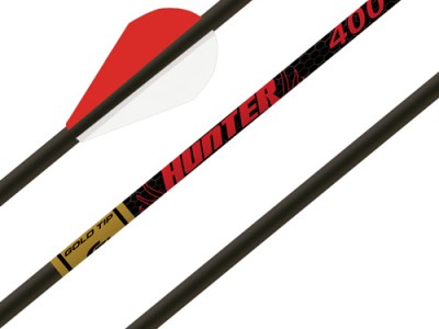 GOLD TIP ARROW HUNTER 400 – 2″ RAPTOR VANES 1/2DOZ