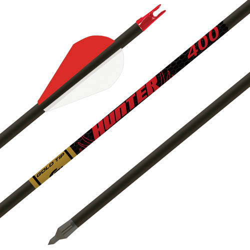 GOLD TIP ARROW HUNTER 400 – 2″ RAPTOR VANES 1/2DOZ