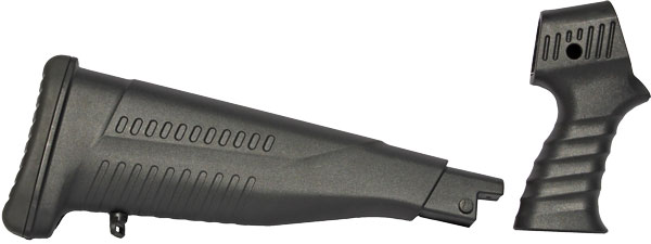 IVER JOHNSON STOCK 2-PC PISTOL – GRIP PUMP&AUTO 12&20GA BLACK
