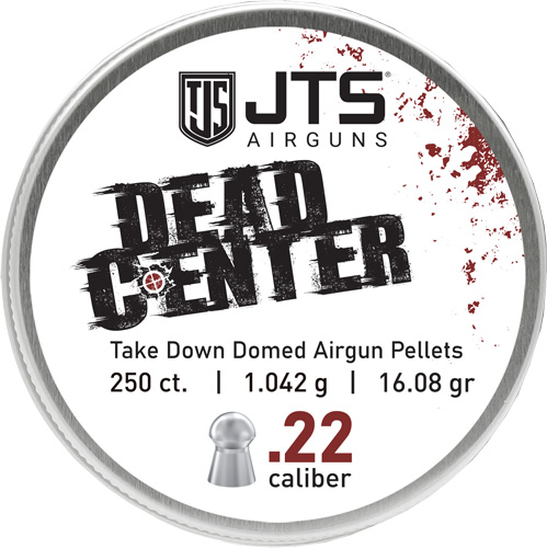 JTS PELLETS DEAD CENTER 22 – DOMED 16.08 GR 250CT