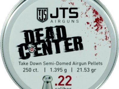 JTS PELLETS DEAD CENTER 22 – SEMI-DOMED 21.53 GR 250CT