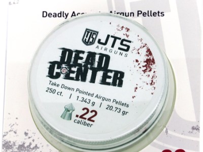 JTS PELLETS DEAD CENTER 22 – POINTED 20.73 GR 250CT