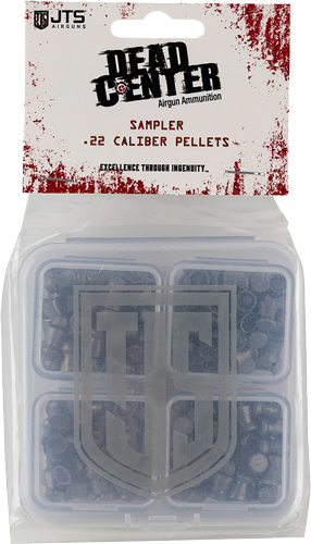 JTS DEAD CENTER PELLETS 25 CAL – VARIETY PACK 4 TYPES 170CT