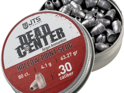 JTS DEAD CENTER SLUGS 30 CAL – HOLLOW POINT 63.27 GR 80CT
