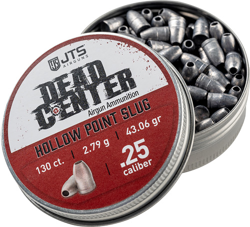 JTS DEAD CENTER SLUGS 25 CAL – HOLLOW POINT 43.06 GR 130CT